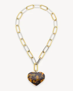 Grande Heart Pendant Necklace