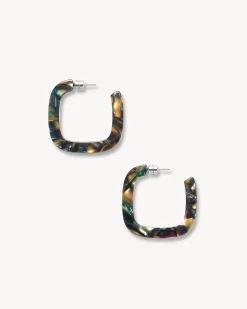 Midi Square Hoops