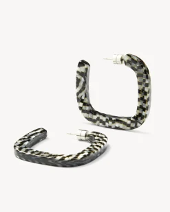 Midi Square Hoops