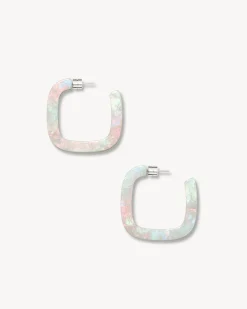 Midi Square Hoops