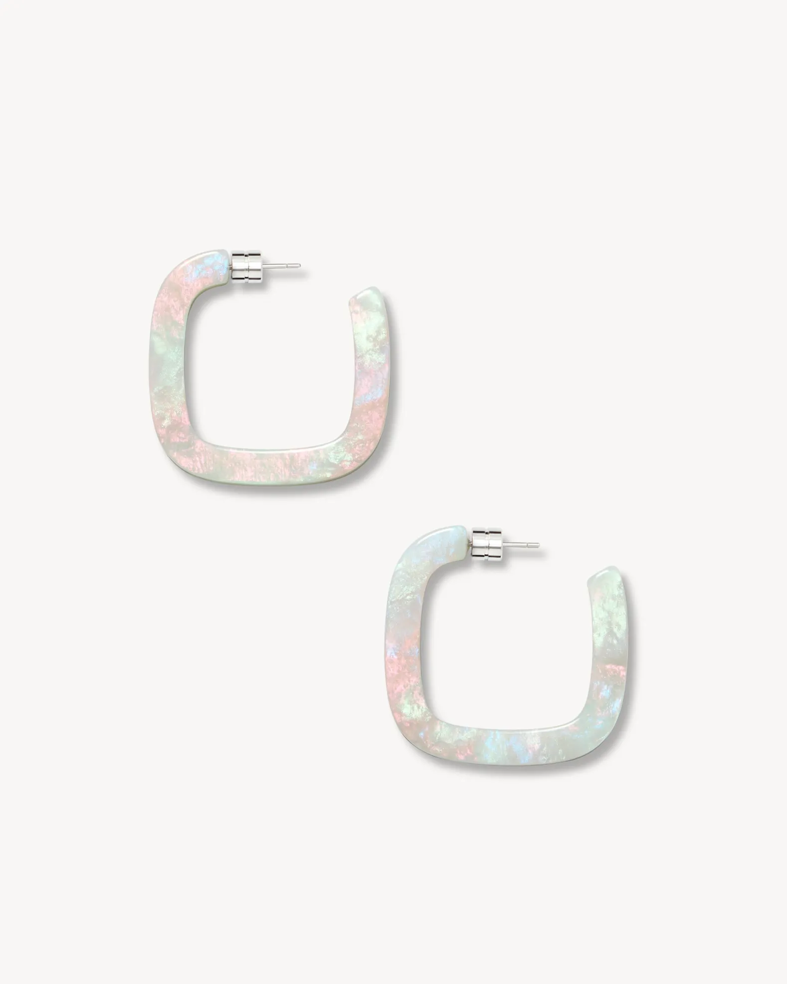 Midi Square Hoops