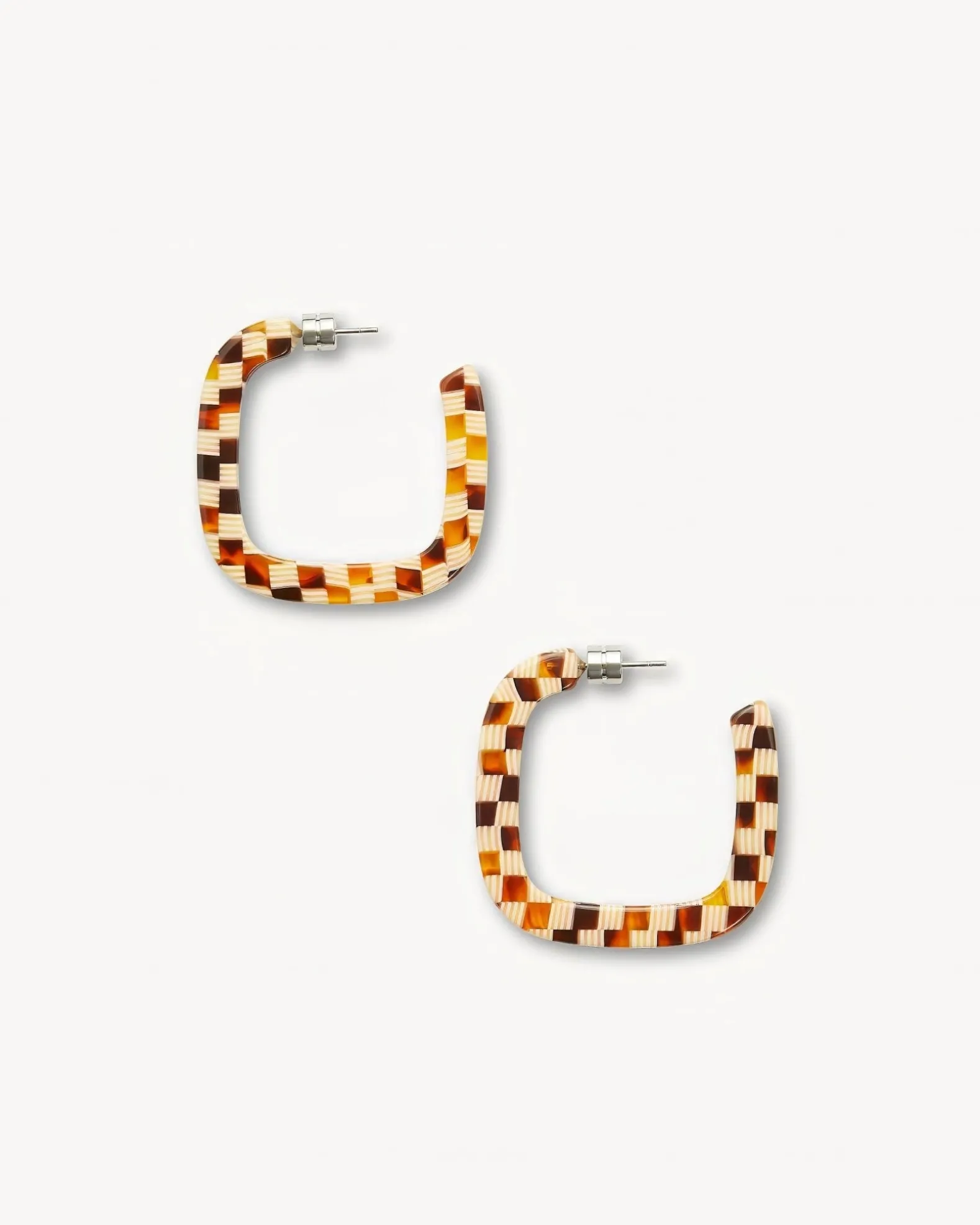 Midi Square Hoops