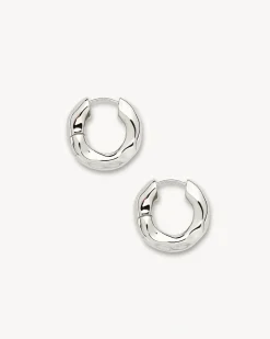 Wavy Chunky Hoops
